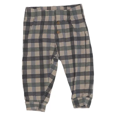 Leggings (Beige, Flerfarvet) fra Minymo Elastan, Økologisk bomuld