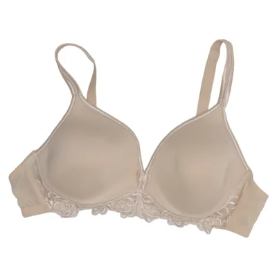 Bralette (Beige) from Debenhams Elastane, Polyamide, Polyester
