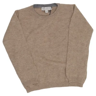 Sweater (Beige) fra Papa Lobster Kashmir