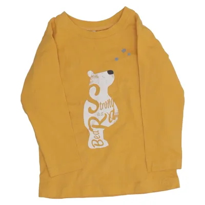T-shirt à manches longues (Jaune) de Name It Minimize Coton
