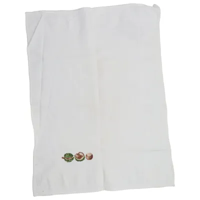 Torchon de cuisine (Blanc) de Guitare Coton