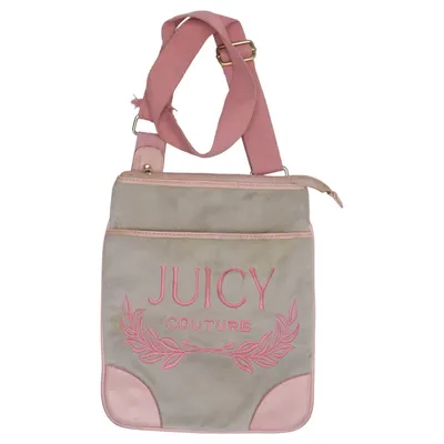 Shoulder-bag (Gray, Pink) from Juicy Couture