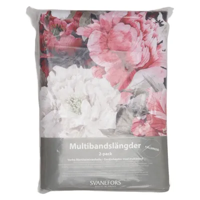 Rideau à œillets (Rose, Blanc, Multicolore) de Svanefors Polyester