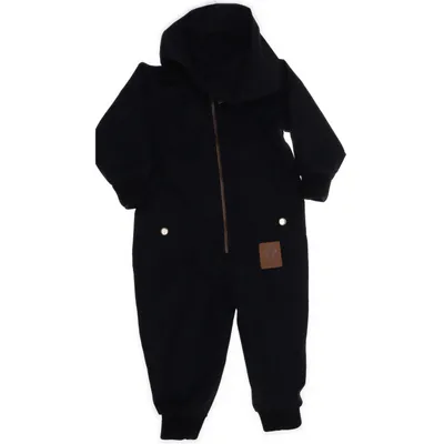 Overall (Zwart) van Mini Rodini Katoen, Polyester