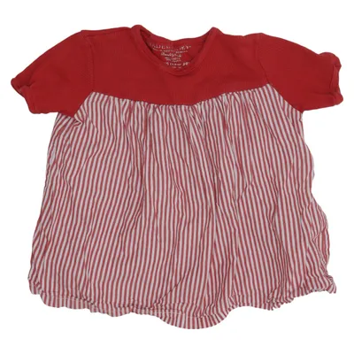 Jurk (Rood, Wit) van Faded Glory Katoen