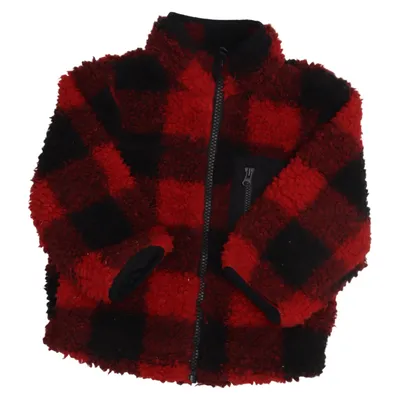 Fleecejacka (Röd, Svart) från Wonder Nation Återvunnen polyester