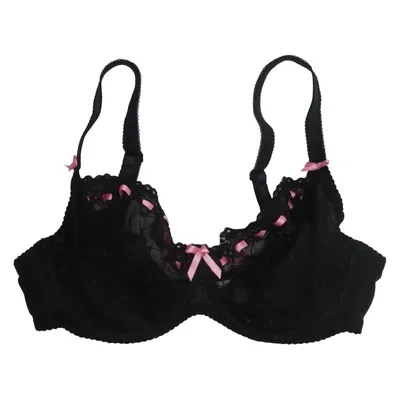 Bra (Black, Pink) from Curvy Kate Polyester, Elastane