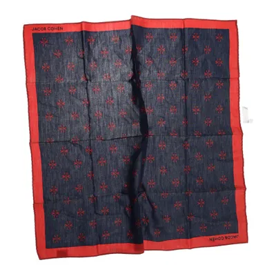 Bandana (Blue, Red) from Jacob Cohen Cotton, Silk