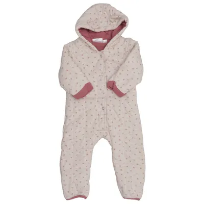 Strampler (Weiß, Pink) von Impidimpi Baumwolle, Polyester