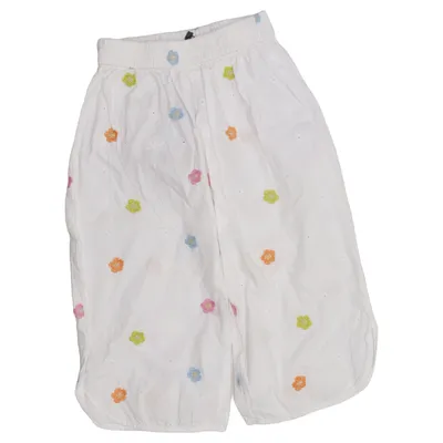 Culottes (Wit, Meerkleurig) van Zara Katoen, Polyester