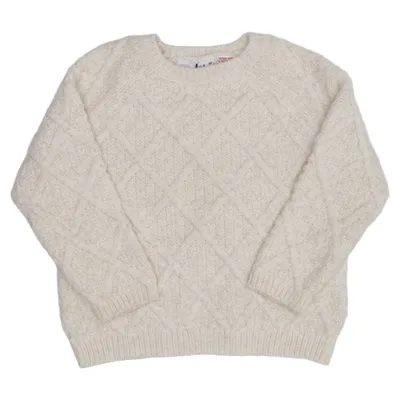 Strickpullover (Beige) von Zara Acryl, Polyamid, Polyester