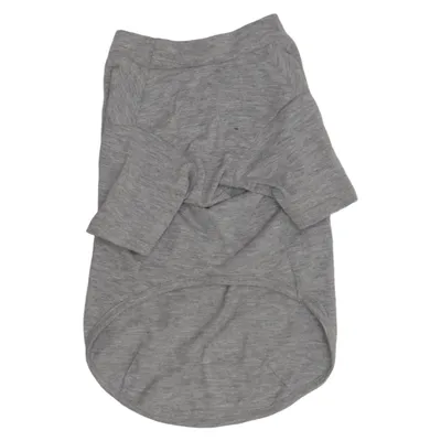 Dog clothes (Gray) from Little & Bigger Cotton, Polyester
