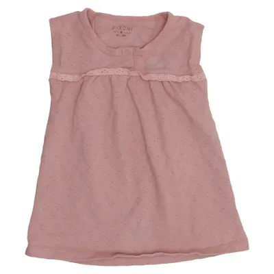 Robe (Rose) de Fixoni Coton, Élasthane