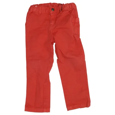 Chinos (Röd) från Petit Bateau Bomull