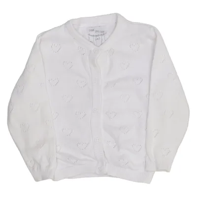 Cardigan (Blanc) de Casual Girls Wear Coton