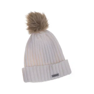 Toppluva (Vit, Brun) från Lindberg Akryl, Ull