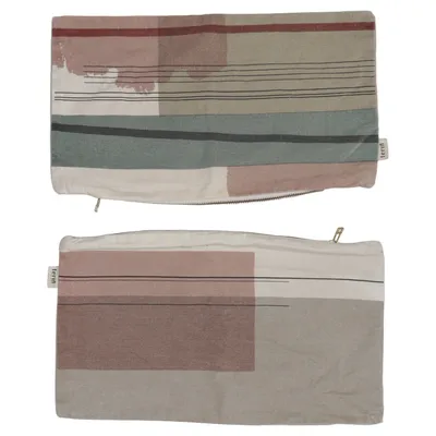 Kuddfodral (Beige, Grön, Flerfärgad) från Ferm Living