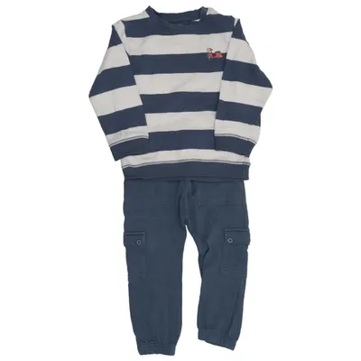 Set (Blauw, Wit) van Staccato Katoen