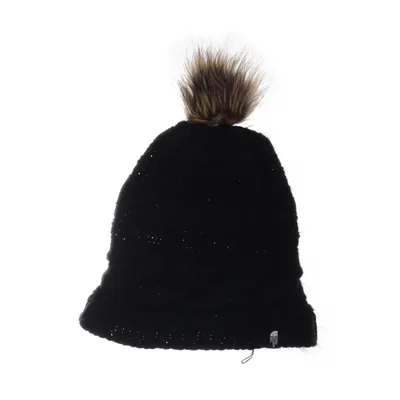 Mössa (Svart) från The North Face Akryl, Pälsimitation, Rävpäls, Polyester