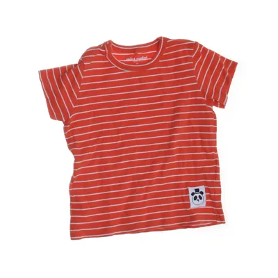 T-shirt (Röd, Vit) från Mini Rodini Elastan, Ekologisk bomull