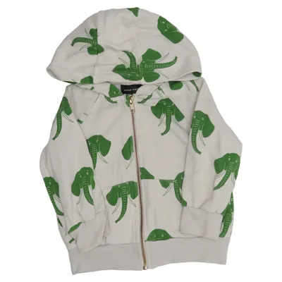 Huvtröja (Beige, Grön) från Mini Rodini Bomull