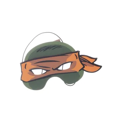 Maskeradmask (Grön, Orange, Svart) från Viacom