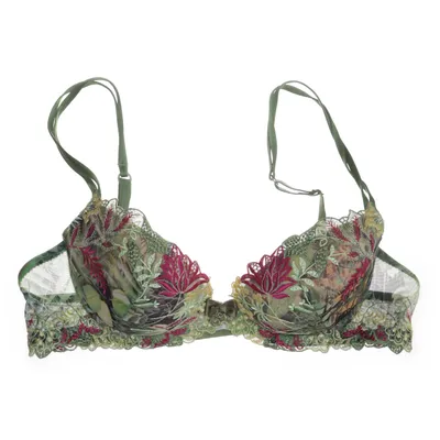 Bra (Green) from Lise Charmel Cotton, Elastane, Polyamide, Polyester, Polyurethane
