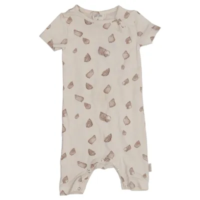 Barboteuse (Beige, Marron) de Petit Piao Élasthane, Coton biologique