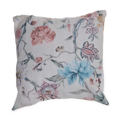 Cushion (Beige, Blue, Multicolored)