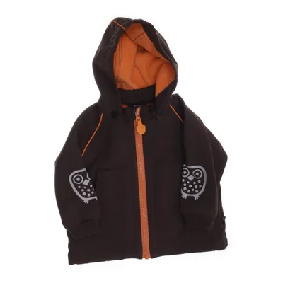 Softshelljacka (Brun, Orange) från Ej Sikke Lej Elastan, Polyester, Polyuretan