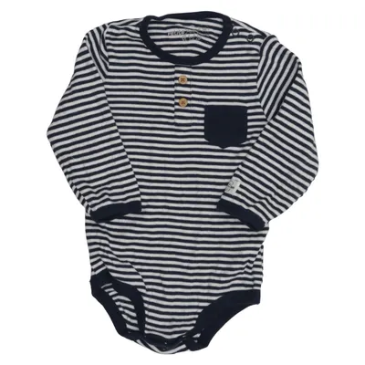 Romper (Blauw, Wit) van Petite Mini Katoen