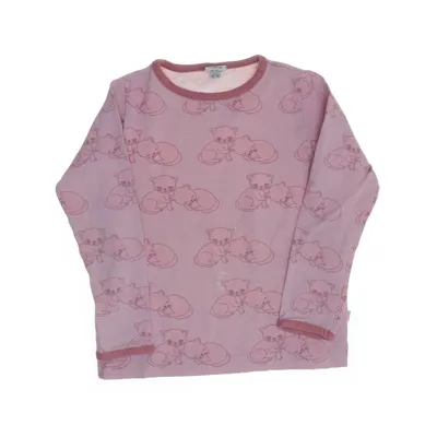 Långärmad t-shirt (Rosa) från Småfolk Bomull, Elastan, Modal