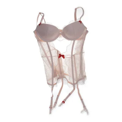 Bustier (Roze) van Victoria's Secret Nylon, Elastaan