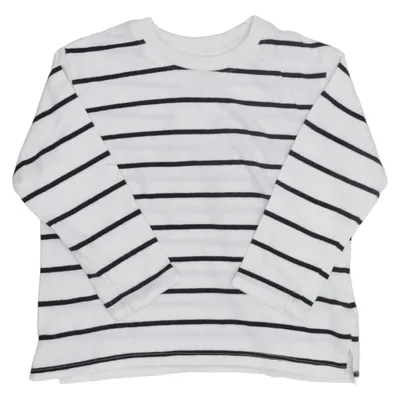 Långärmad t-shirt (Vit, Svart) från Zara