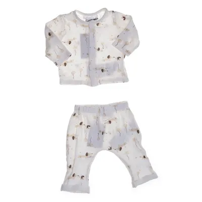 Set (Wit, Beige, Bruin) van Ergee Katoen