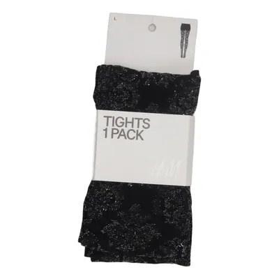 Chaussettes en nylon (Noir, Argent) de H&M Élasthane, Fibre métallique, Polyamide