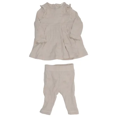 Set (Beige) från Tiny One Ekologisk bomull