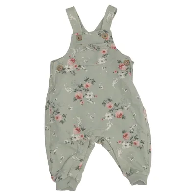 Dungarees (Green, Multicolored) from Newbie by KappAhl Cotton