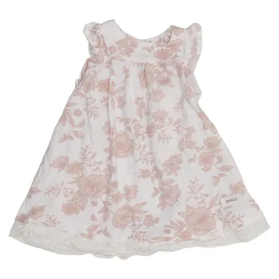 Jurk (Wit, Roze) van Newbie by KappAhl Katoen