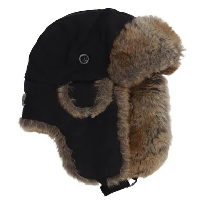 Trapper hat (Black, Brown) from Barts Acrylic, Polyamide, Polyester