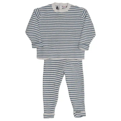 Set (Blå, Vit) från Zara Bomull, Polyamid, Polyester