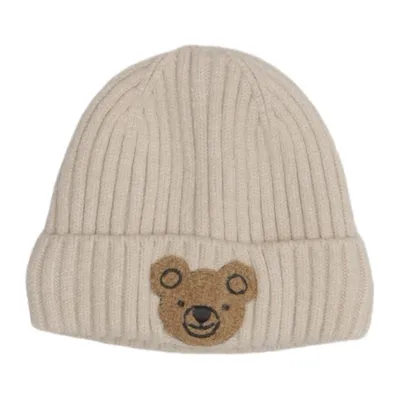Beanie (Beige) van Dopo Dopo Baby Polyamide, Polyester, Viscose