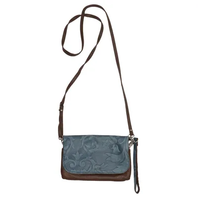 Shoulder-bag (Blue, Brown) from Alexander Leather