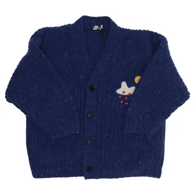Cardigan (Blue) from Arket Alpaca wool, Polyamide