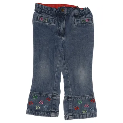 Spijkerbroek (Blauw, Meerkleurig) van Fix by Lindex Katoen