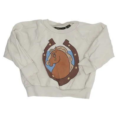 Collegetröja (Beige) från Mini Rodini Bomull