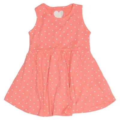 Klänning (Rosa, Vit) från Young Dimension Bomull, Polyester