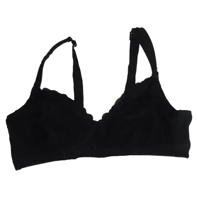 Soutien-gorge (Noir) de Harmony Coton, Élasthane, Polyamide, Polyester