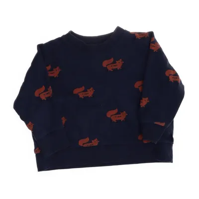Sweatshirt (Blauw) van Tinycottons Katoen, Elastaan