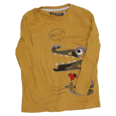 Long sleeve T-shirt (Yellow) from Gassa Cotton